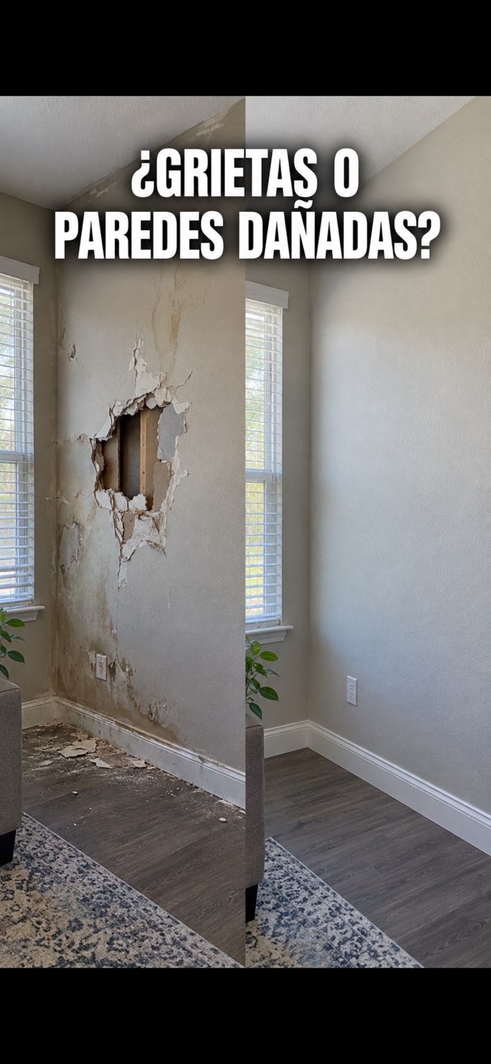 Wall and drywall repairs